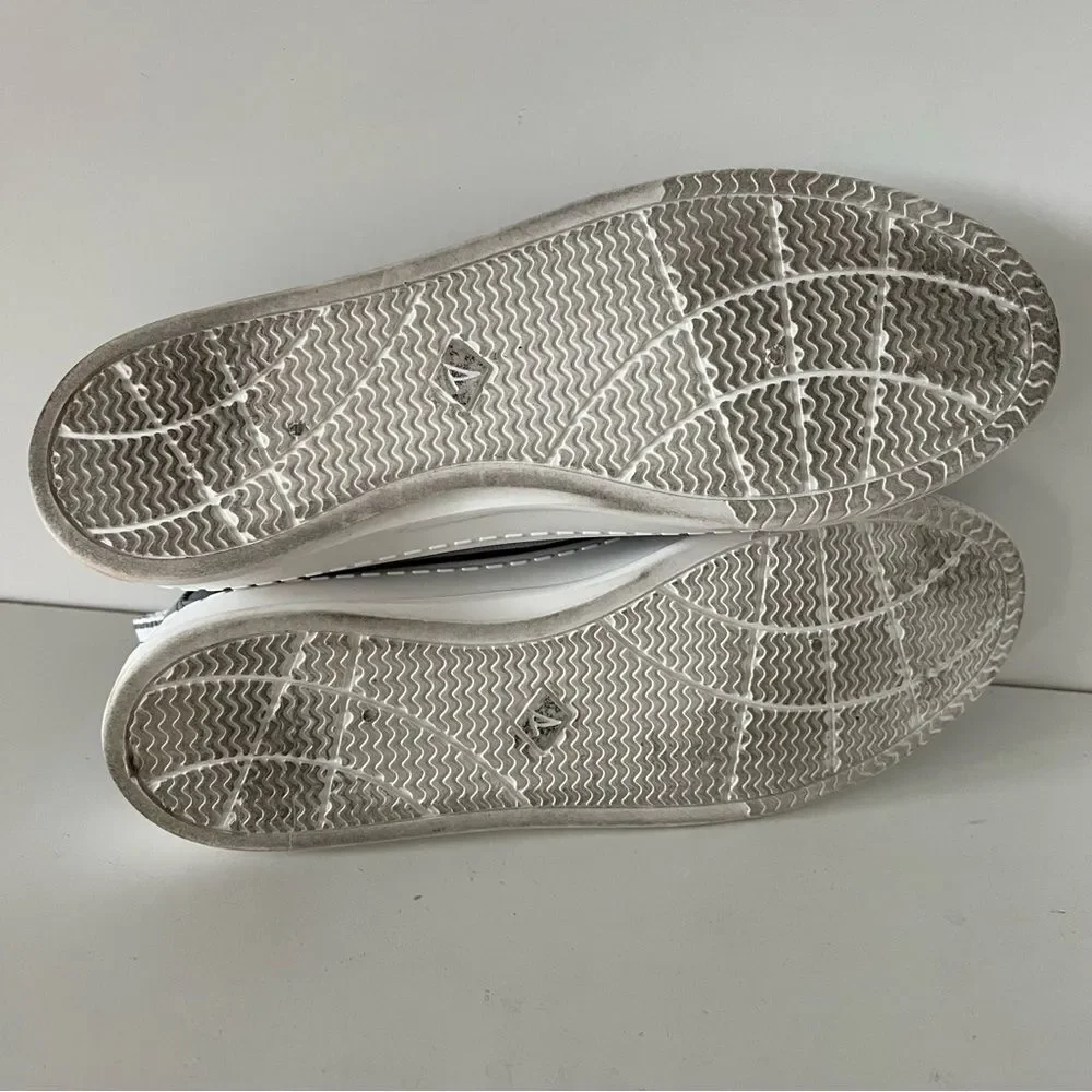 Sperry Shorefront Gray Shoes Size 7 Top Sider sneakers